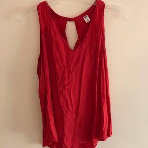 Old Navy Red/Orange Tank-Size XL